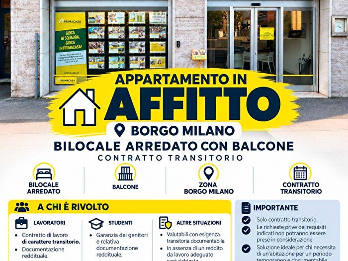 Appartamento bilocale in affitto in Borgo Milano, Verona
