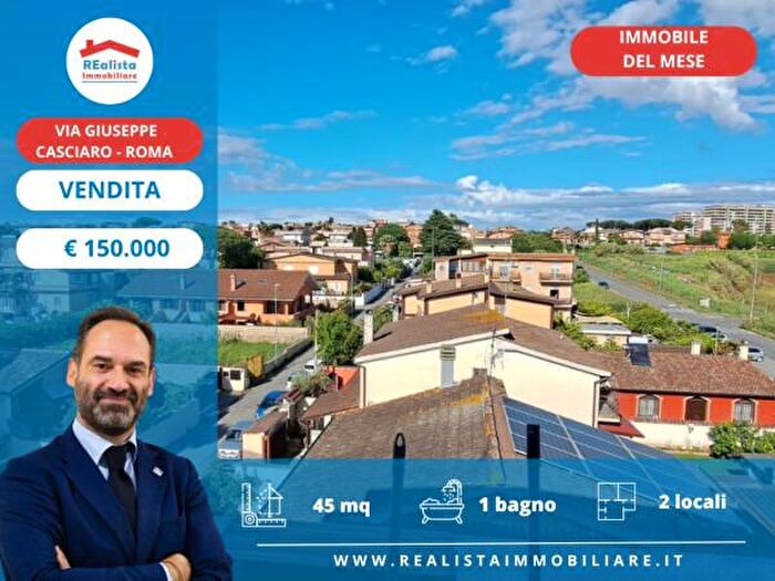 Appartamento bilocale in vendita in Via Giuseppe Casciaro, Roma