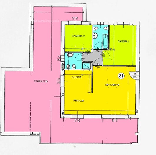 Appartamento trilocale in vendita in Via Roma, Cavenago Di Brianza