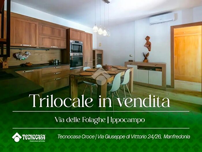 Appartamento trilocale in vendita in Via delle Folaghe, Manfredonia