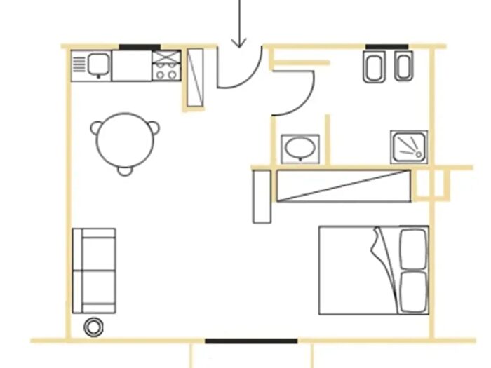 Appartamento monolocale in affitto in Viale Fulvio Testi, Milano