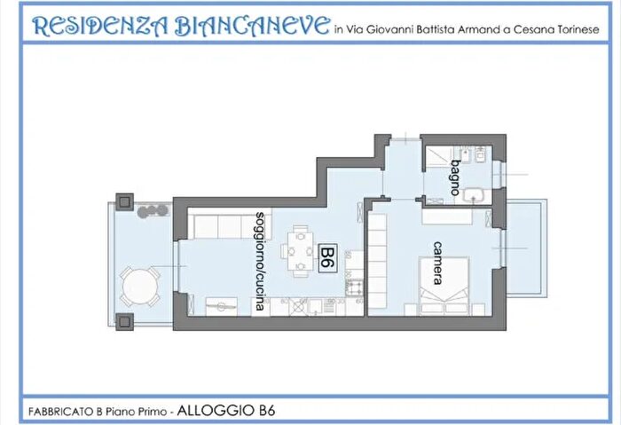 Appartamento bilocale in vendita in Via Giovanni Battista Armand Cesana Torinese To Italia, Cesana Torinese