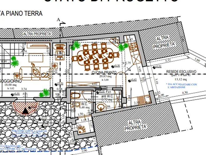 Casa quadrilocale in vendita in Cascina