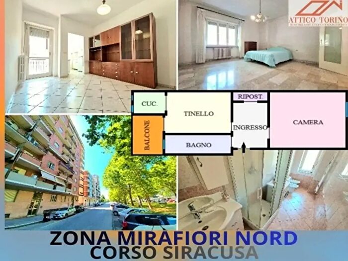 Appartamento bilocale in vendita in Corso Siracusa, Torino