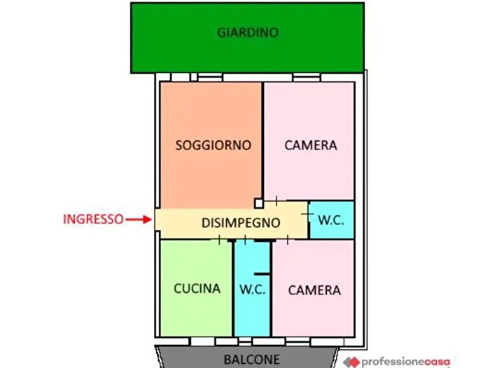 Appartamento trilocale in vendita in Strada Statale, Foggia