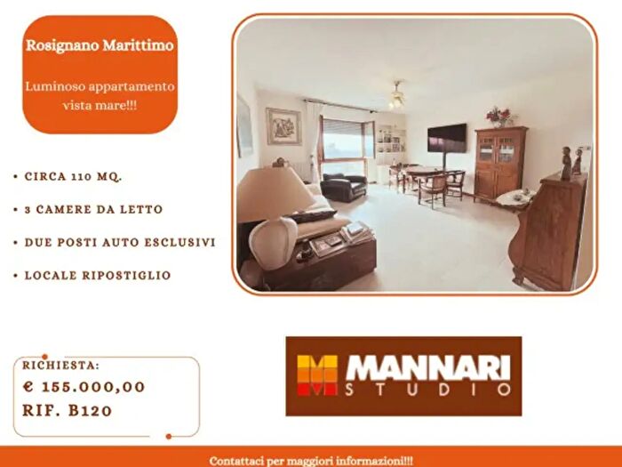 Appartamento con 5 locali in vendita in Rosignano Marittimo