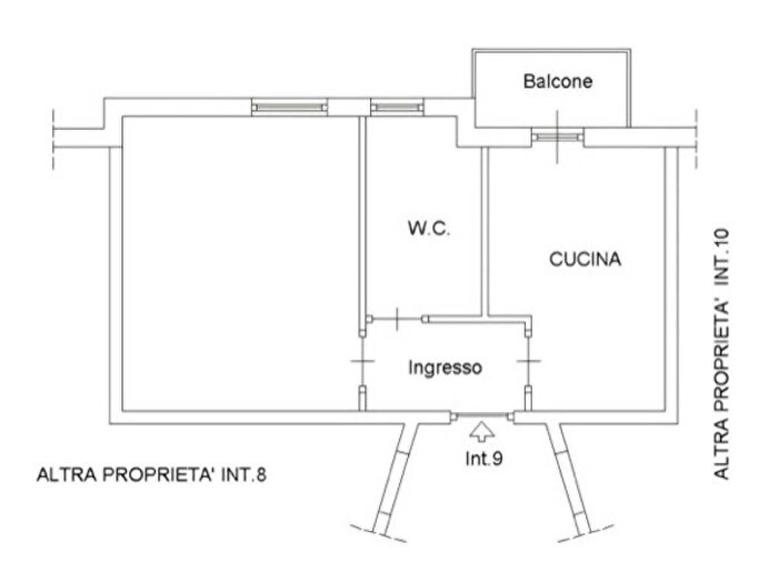 Appartamento monolocale in affitto in Via Giuseppe Bagnera, Marconi, Roma