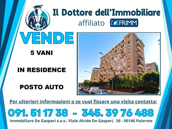 Appartamento con 5 locali in vendita in Passaggio Giacomo Macrì, Palermo