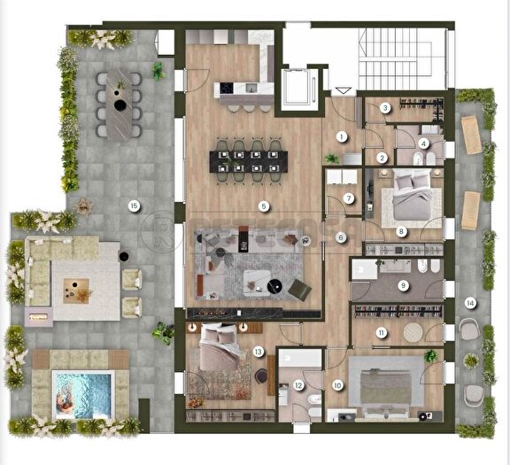 Appartamento con 5 locali in vendita in Via Carlo Farini, Vicenza