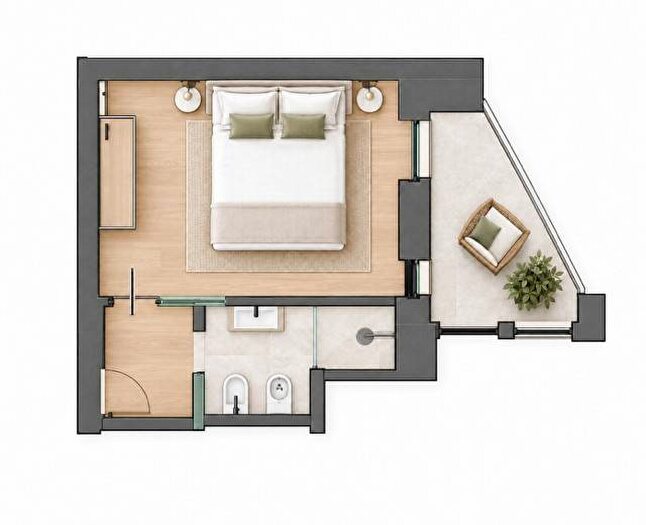 Appartamento monolocale in affitto in Corso Magenta, Cadorna Castello, Milano