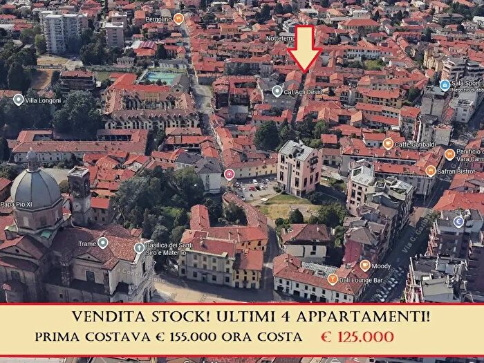 Appartamento trilocale in vendita in Via Garibaldi, Desio