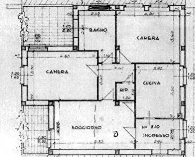 Appartamento quadrilocale in vendita in Via Giancarlo Rossi, Centro, Carpaneto Piacentino