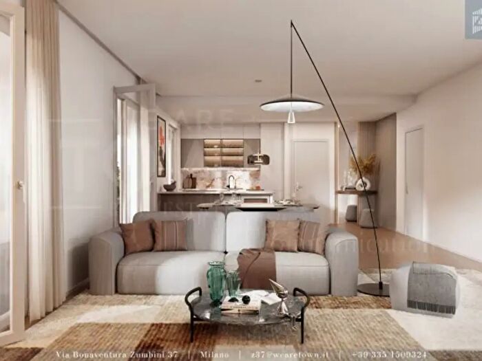 Appartamento trilocale in vendita in Via Bonaventura Zumbini, Milano