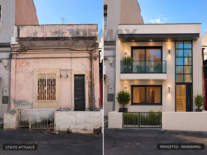 Casa quadrilocale in vendita in Via Antonino Piraino, Catania