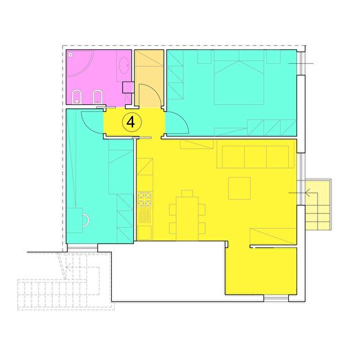 Appartamento trilocale in vendita in Massarosa