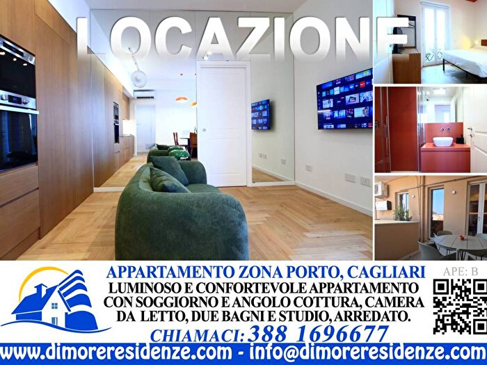 Appartamento trilocale in affitto in Bonaria, Cagliari