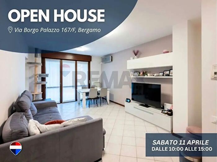 Appartamento trilocale in vendita in Via Borgo Palazzo F, Bergamo