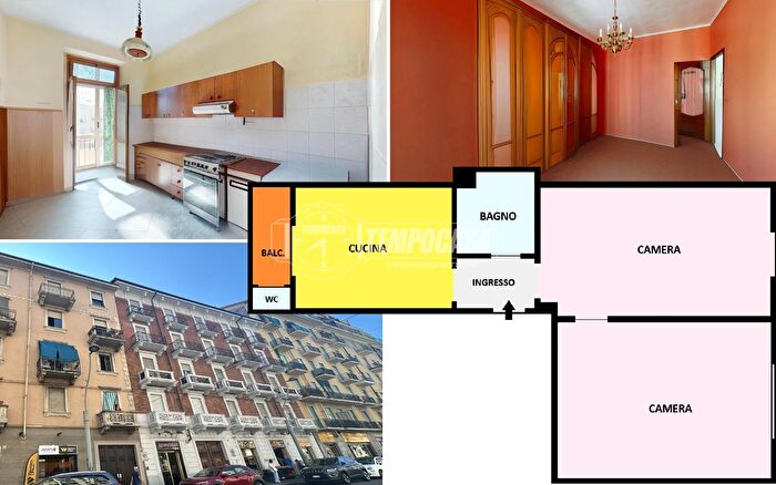 Appartamento trilocale in vendita in Corso Giulio Cesare, Torino