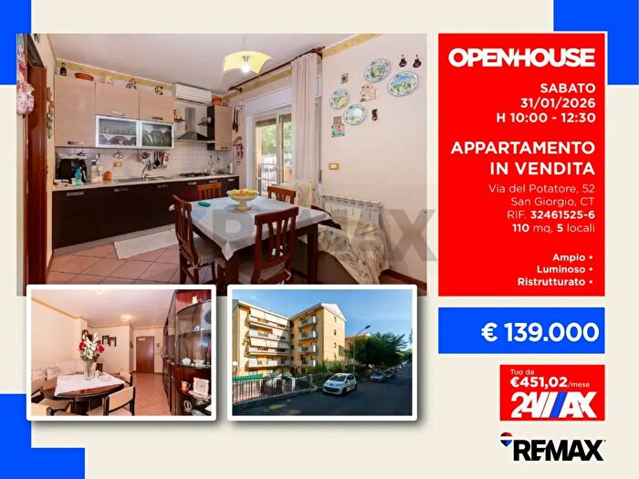 Appartamento con 5 locali in vendita in Via del Potatore, Catania