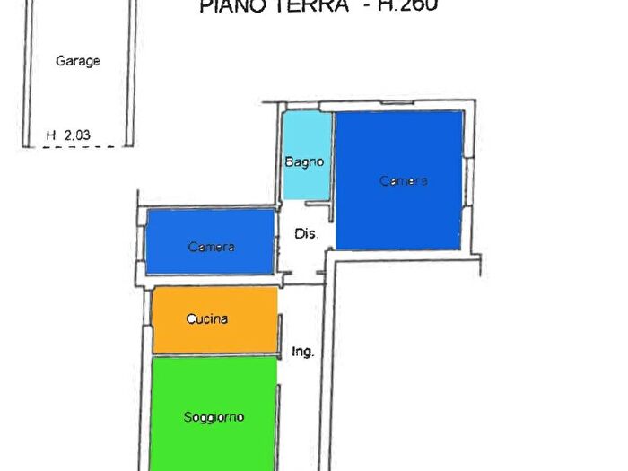 Appartamento quadrilocale in affitto in via Solferino, Pantano, Pesaro
