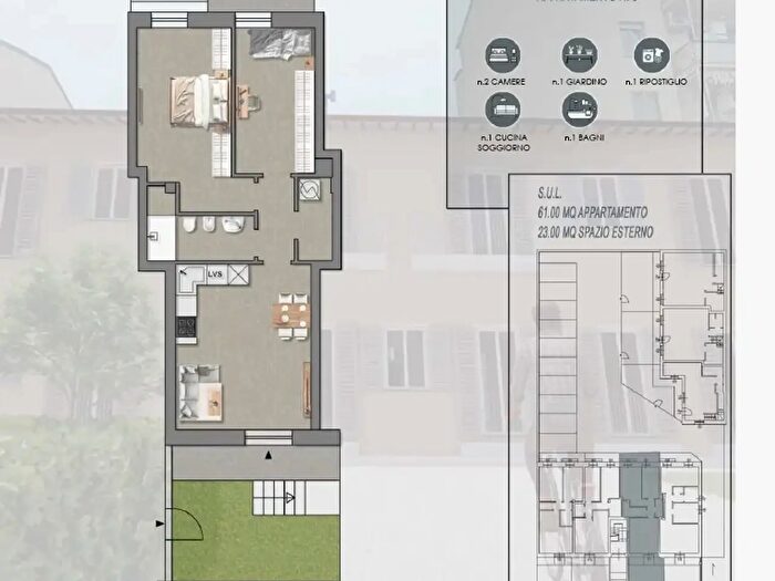 Appartamento trilocale in vendita in Firenze