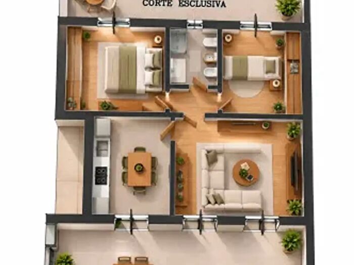 Appartamento trilocale in vendita in Botticino