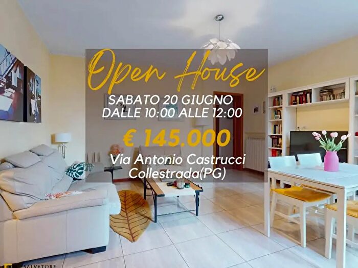 Appartamento trilocale in vendita in Via Castrucci, Perugia