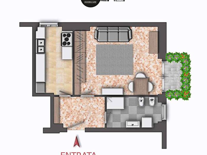 Appartamento monolocale in affitto in Via dei Cristofori, Torrevecchia, Roma