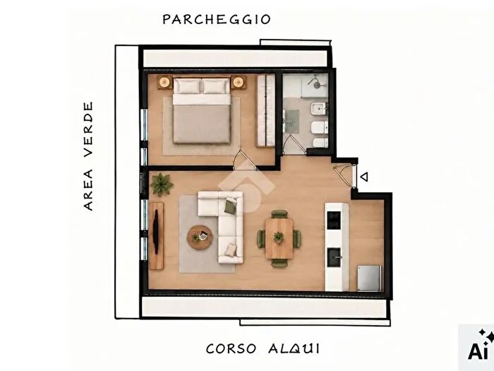 Appartamento in vendita in Corso Acqui, Nizza Monferrato