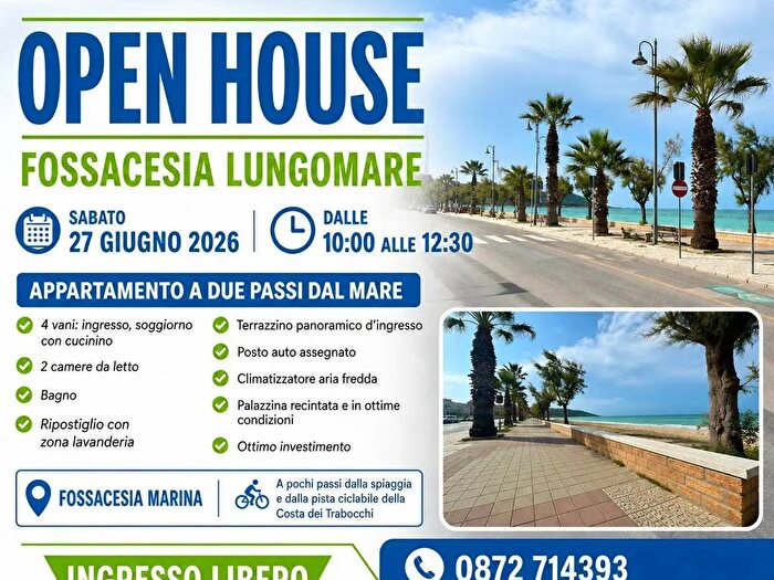 Appartamento quadrilocale in vendita in Via Lungomare, Fossacesia