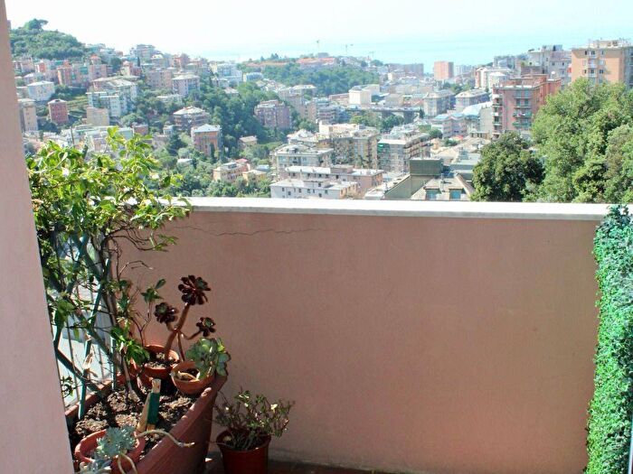 Appartamento trilocale in affitto in Via Giacomo Grasso, Borgoratti, Genova