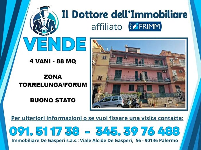 Appartamento quadrilocale in vendita in Via Sperone c, Palermo