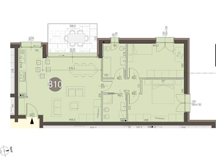 Appartamento trilocale in affitto in VIA DON G MINZONI, Centro, Olgiate Comasco