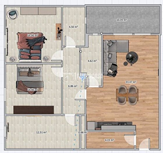 Appartamento quadrilocale in vendita in Via Pasteur, Modena