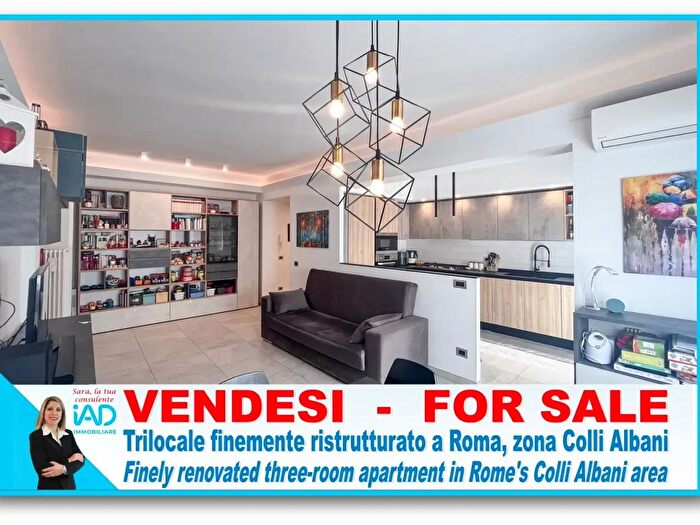 Appartamento trilocale in vendita in Via Colfelice, Roma