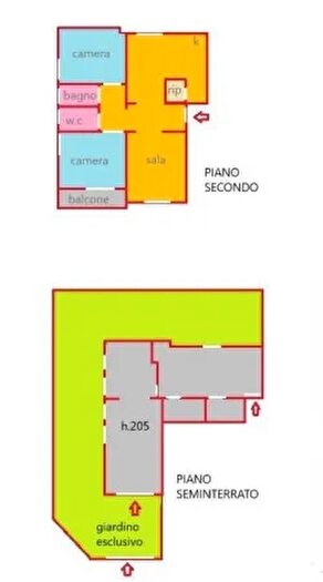 Appartamento con 5 locali in vendita in Via Monte San Daniele, Cecina