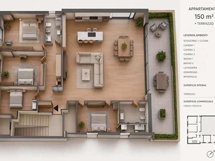 Appartamento con 5 locali in vendita in Vibo Valentia