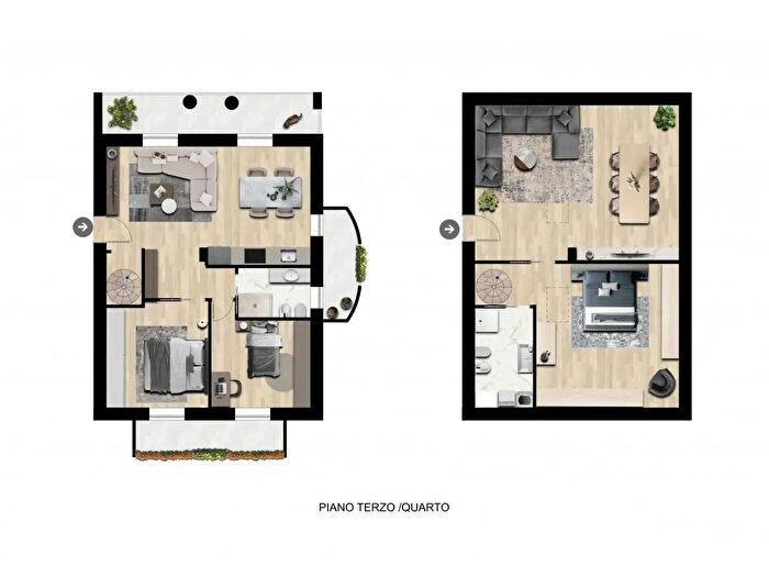 Appartamento con 6 locali in vendita in Via Peschiera, Macerata