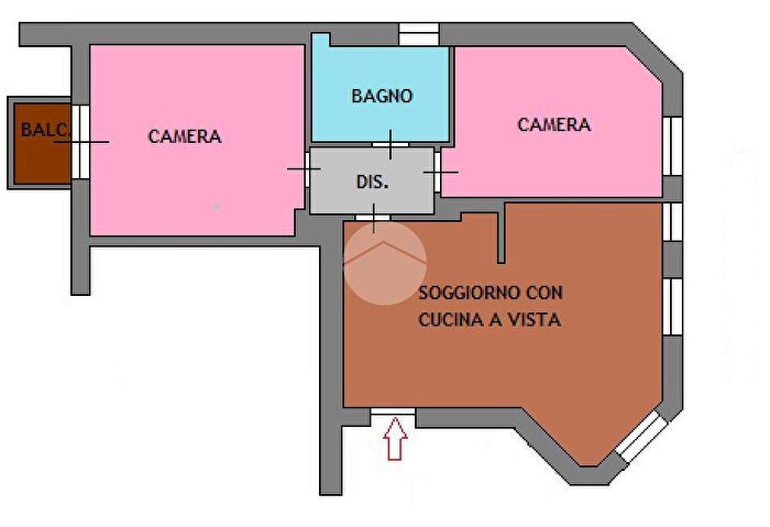 Appartamento trilocale in affitto in Via degli orti variani, San Giovanni, Roma