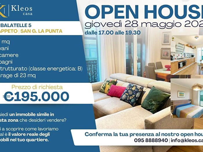 Appartamento quadrilocale in vendita in Via Balatelle, San Giovanni La Punta