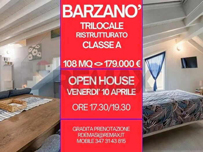 Appartamento trilocale in vendita in Via dei Mille, Barzano