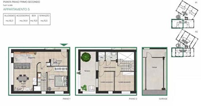 Appartamento trilocale in vendita in Via dei Frassini, Pesaro