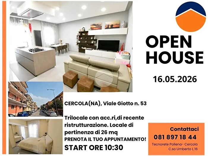 Appartamento trilocale in vendita in Viale Giotto, Cercola