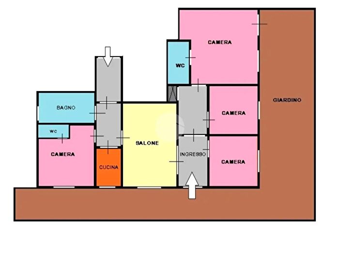 Appartamento con 5 locali in vendita in Via Monte Cristallo, Roma