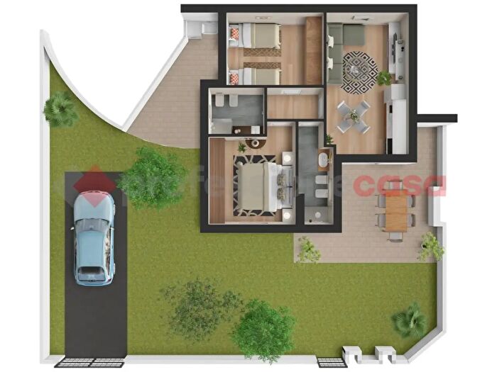 Appartamento trilocale in vendita in Via Leonardo da Vinci Snc, Tortoreto