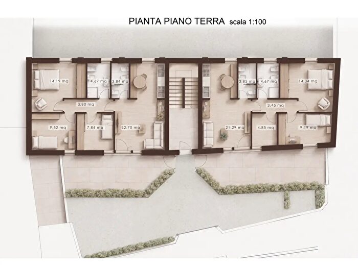 Appartamento quadrilocale in vendita in Via del Portonaccio, Forli'