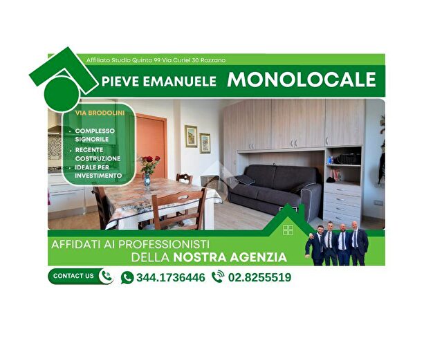 Appartamento monolocale in vendita in Via Brodolini, Pieve Emanuele
