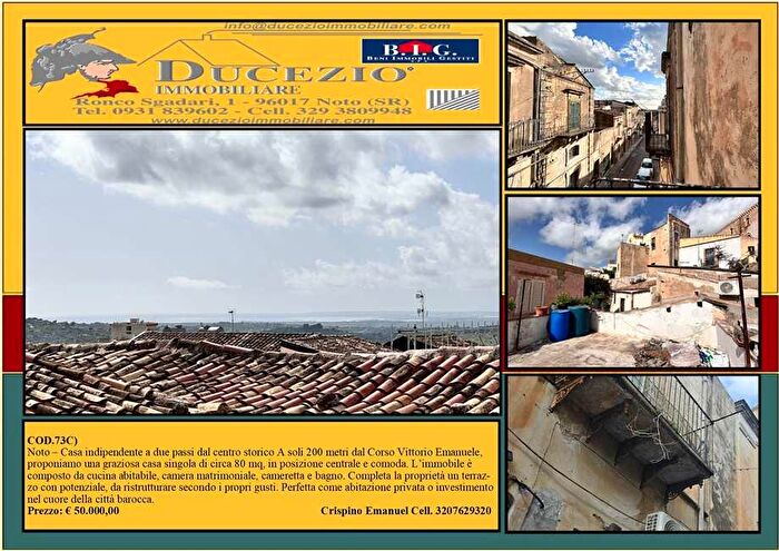 Casa quadrilocale in vendita in Via Melodia Fiordaliso, Noto