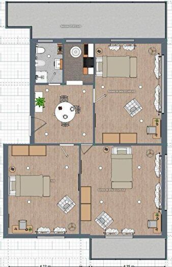 Appartamento monolocale in affitto in Via Monteleone di Fermo, San Basilio, Roma