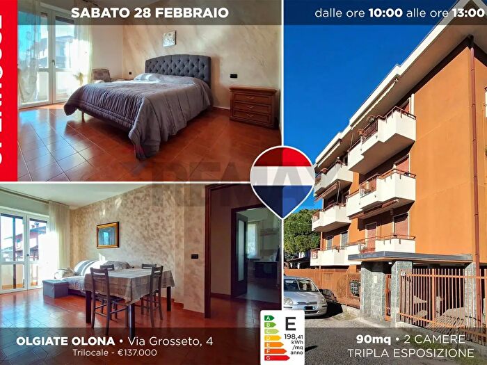 Appartamento trilocale in vendita in Via Grosseto, Olgiate Olona